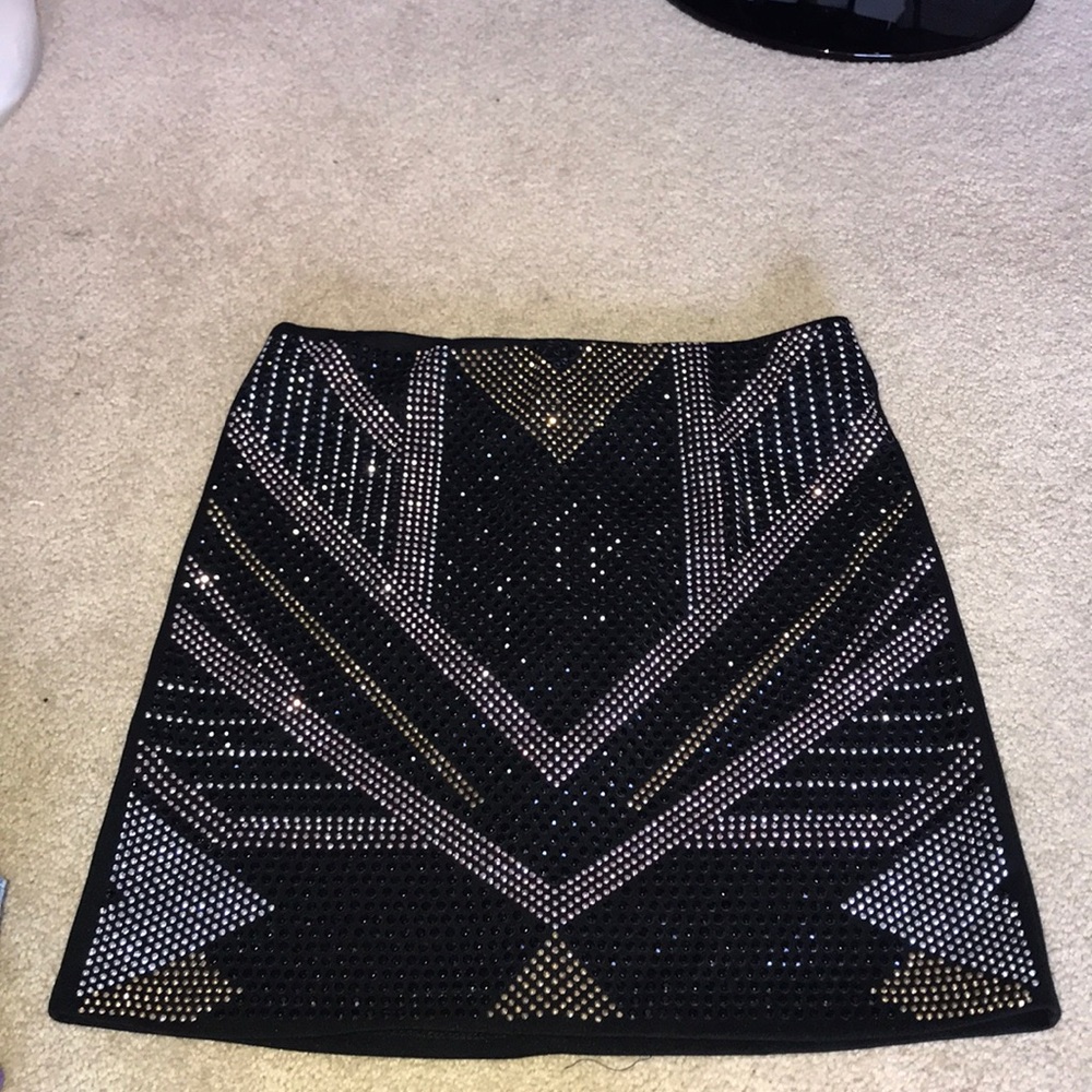 Bedazzled skirt